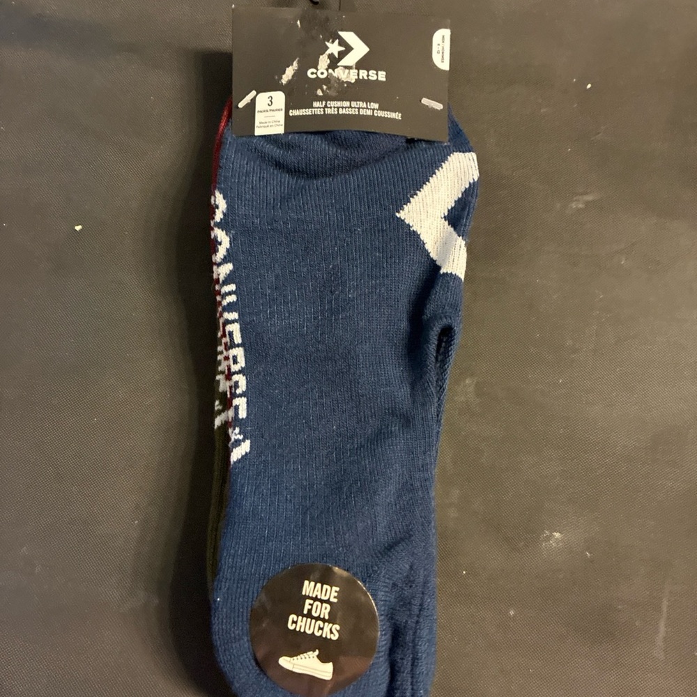 Converse Men's Navy Socks